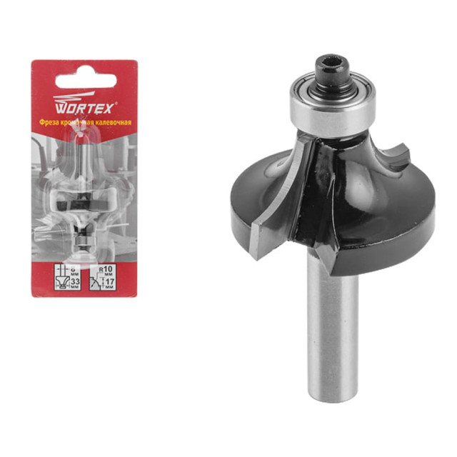 Фреза кромочная калевочная Wortex MCCA331718 32.7*16.5 мм