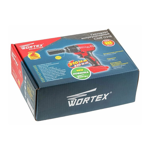 Гайковерт ударный Wortex CWR 0318 ALL1 XLT SOLO аккумуляторный