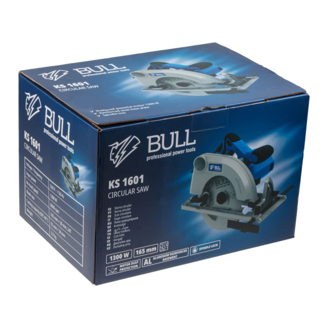 Пила циркулярная Bull KS 1601