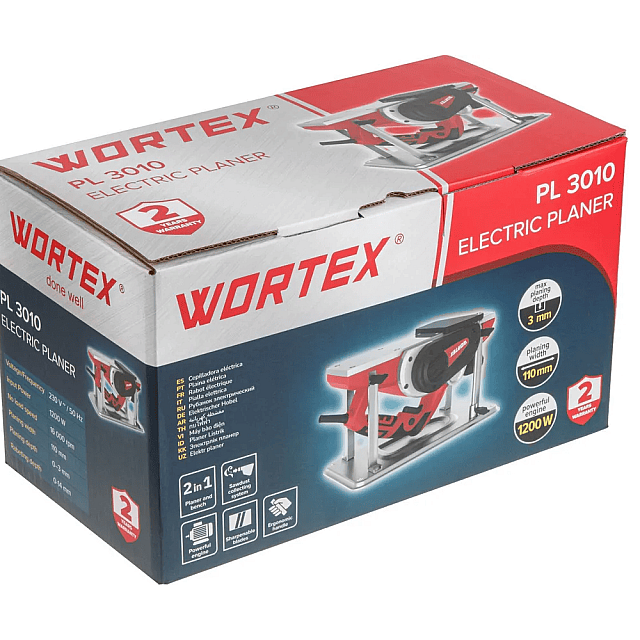 Рубанок электрический Wortex PL 3010