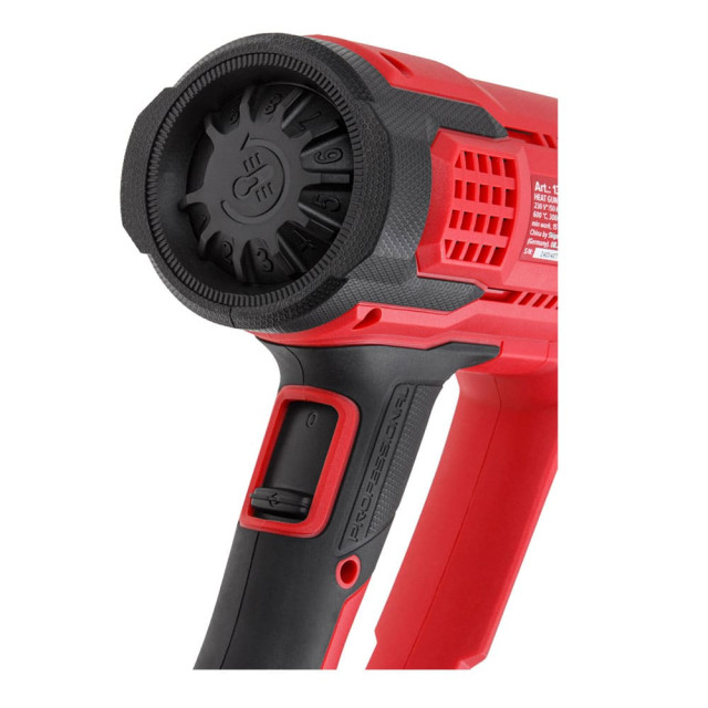 Термовоздуходувка Wortex HG 6124 T 1334742 + набор сопл