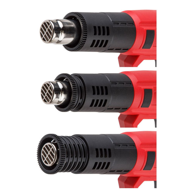 Термовоздуходувка Wortex HG 6124 T 1334742 + набор сопл