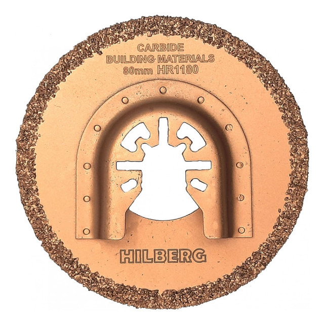 Полотно отрезное Hilberg Round HR1180 по строительным материалам WC 80 мм