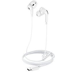 Наушники Hoco M1 Pro внутриканальные с микрофоном для Type-C белый