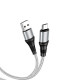 Кабель Hoco X50 MicroUSB - USB серый 1 м