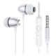 Наушники Borofone BM57 39230 внутриканальные с микрофоном 1.2 м серебро