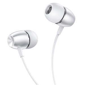 Наушники Borofone BM57 39230 внутриканальные с микрофоном 1.2 м серебро