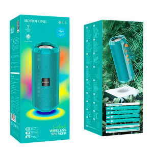 Колонка-Bluetooth Borofone BR15 49918 бирюзовый