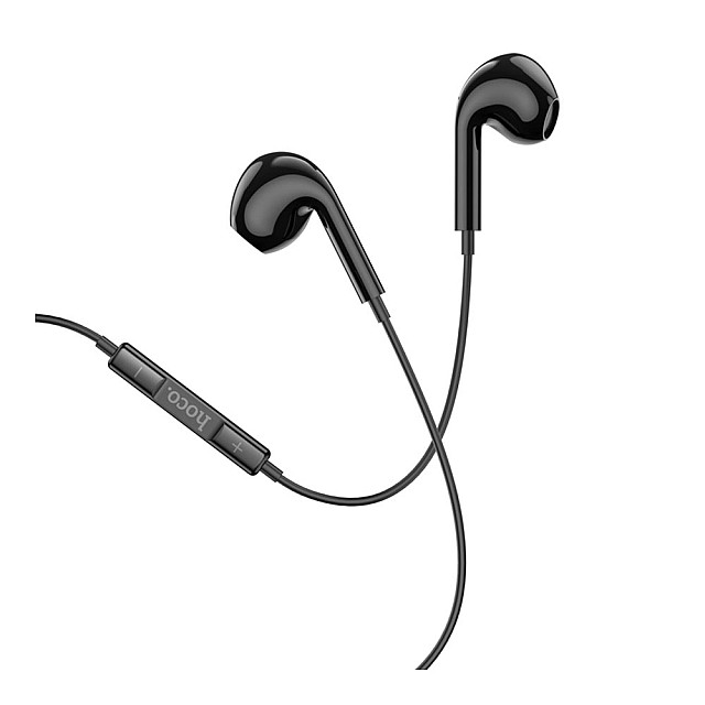 Наушники Hoco M101 Max Crystal внутриканальные с микрофоном Type-C черный