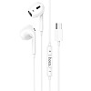 Наушники Hoco M101 Max Crystal внутриканальные с микрофоном Type-C белый