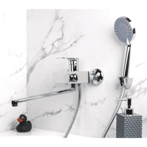 Смеситель для ванны A-five A5-0433 серия Camellia D35 хром