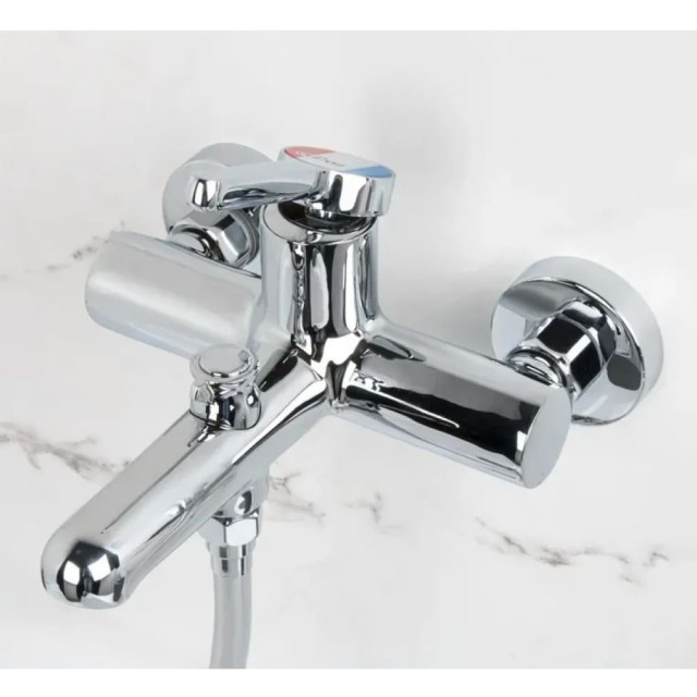 Смеситель для ванны A-five A5-0532 серия Lotus D35 хром