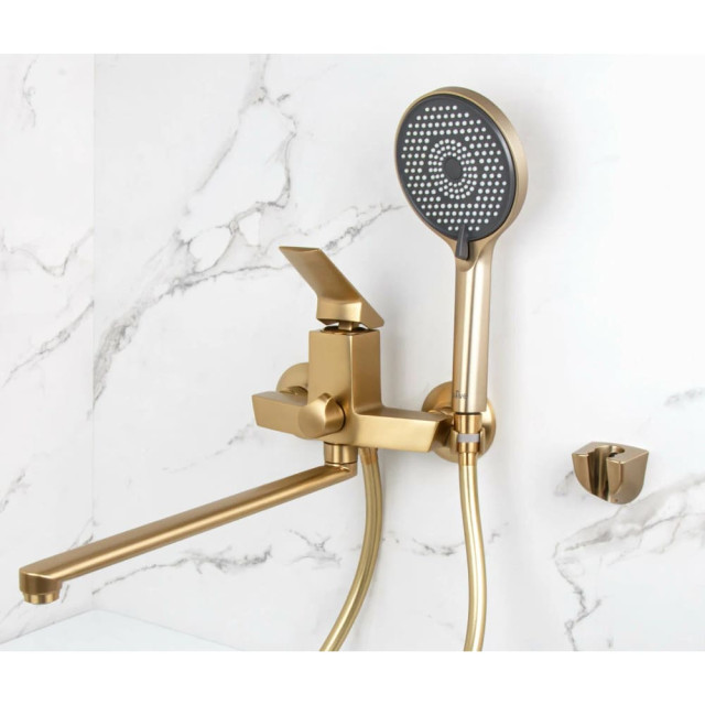 Смеситель для ванны A-five A5-1533 серия Lily D35 бронза