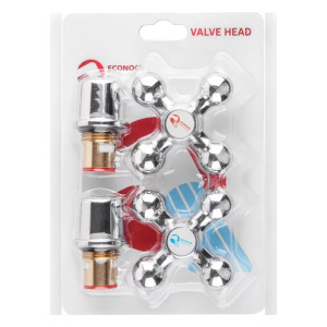 Головка вентильная кран-букса+маховик Econoce EC0552