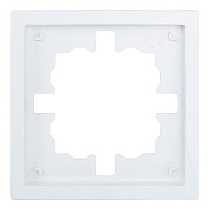 Рамка Lezard Zima 704-0200-146 1 пост белая