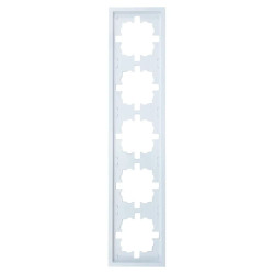 Рамка Lezard Zima 704-0200-150 5 постов белая