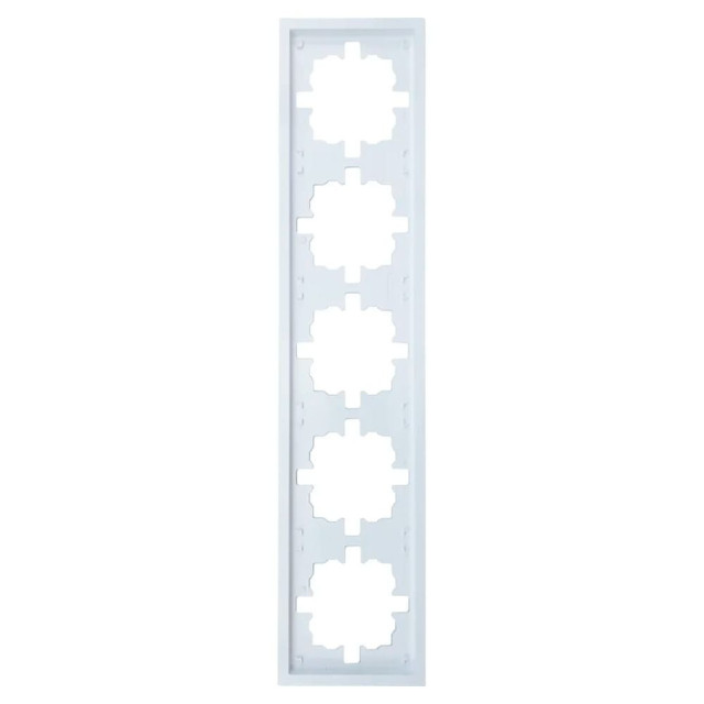 Рамка Lezard Zima 704-0200-150 5 постов белая Рамка Lezard Zima 704-0200-150 5 постов белая