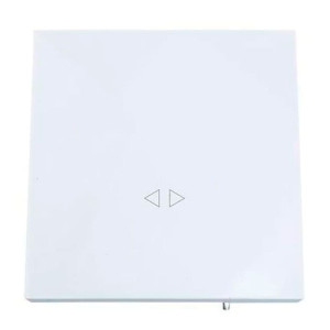 Выключатель перекрестный Lezard Zima 704-0288-107QC 1 клавиша безвинтовой белый