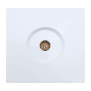 Розетка TV Lezard Zima 704-0288-130 оконечная белая