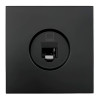 Розетка компьютерная Lezard Vesna 704-4288-139 черный бархат