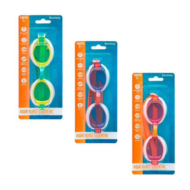 Очки для плавания Bestway Ocean Wave Волна 21048 7+ лет Очки для плавания Bestway Ocean Wave Волна 21048 7+ лет