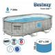 Бассейн каркасный Bestway 56714 Power Steel Камень 427*250*100 см Бассейн каркасный Bestway 56714 Power Steel Камень 427*250*100 см