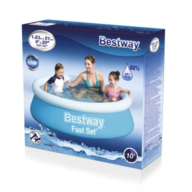 Бассейн надувной Bestway 57392 183*51 см Бассейн надувной Bestway 57392 183*51 см