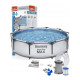Бассейн каркасный Bestway Steel Pro Max 56406 305*76 см Бассейн каркасный Bestway Steel Pro Max 56406 305*76 см
