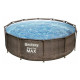Бассейн каркасный Bestway 56709 Ротанг с фильтр-насосом и лестницей 366*100 см Бассейн каркасный Bestway 56709 Ротанг с фильтр-насосом и лестницей 366*100 см