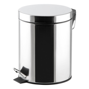 Ведро для мусора Perfecto Linea 22-100112 с педалью нержавеющая сталь 12 л