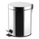 Ведро для мусора Perfecto Linea 22-100112 с педалью нержавеющая сталь 12 л