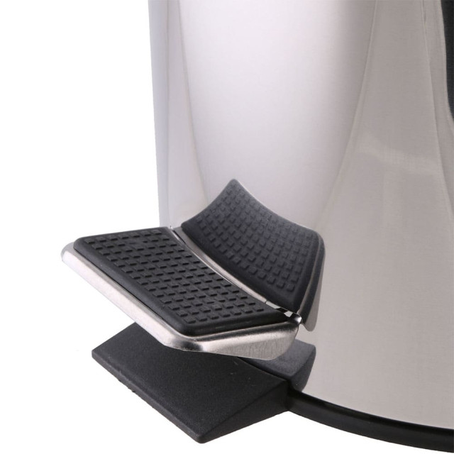 Ведро для мусора Perfecto Linea 22-100112 с педалью нержавеющая сталь 12 л