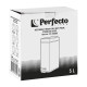 Ведро для мусора Perfecto Linea 22-160305 с педалью нержавеющая сталь 5 л Ведро для мусора Perfecto Linea 22-160305 с педалью нержавеющая сталь 5 л