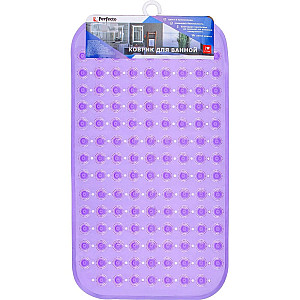 Коврик для ванной Perfecto Linea 22-267375 прямоугольный с пузырьками 67*37 см фиолетовый