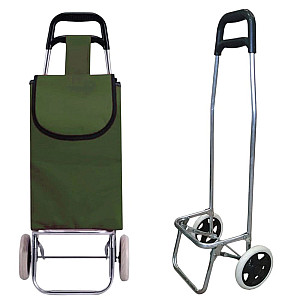 Сумка-тележка хозяйственная MonAmi 1612 цвет №13 хаки