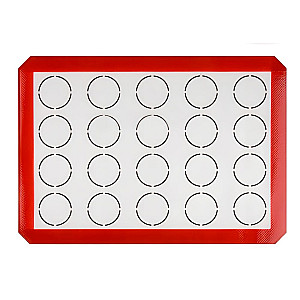 Коврик для выпечки и жарки Perfecto Linea 23-422957 c разметкой силиконовый 42*29.5 см