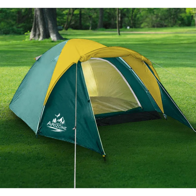 Палатка Arizone Element-3 28-300180 зеленая Палатка Arizone Element-3 28-300180 зеленая