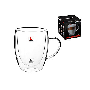 Кружка Perfecto Linea Pele 30-003350 стеклянная с двойными стенками 350 мл