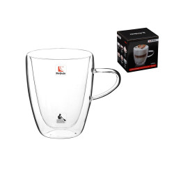 Кружка Perfecto Linea Canela 30-007280 стеклянная с двойными стенками 280 мл