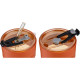 Стакан Perfecto Linea Amber 31-400201 стеклянный с трубочкой и кожаным кейсом 400 мл Стакан Perfecto Linea Amber 31-400201 стеклянный с трубочкой и кожаным кейсом 400 мл