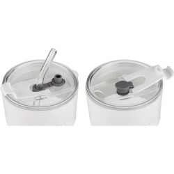 Стакан Perfecto Linea Clear 31-400301 стеклянный с трубочкой и кожаным кейсом 400 мл