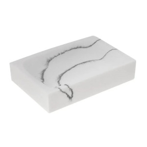 Мыльница Perfecto Linea 35-000004 Marble белая