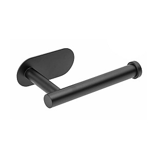 Держатель для туалетной бумаги Perfecto Linea 35-031001 Aquarius самоклеящийся черный