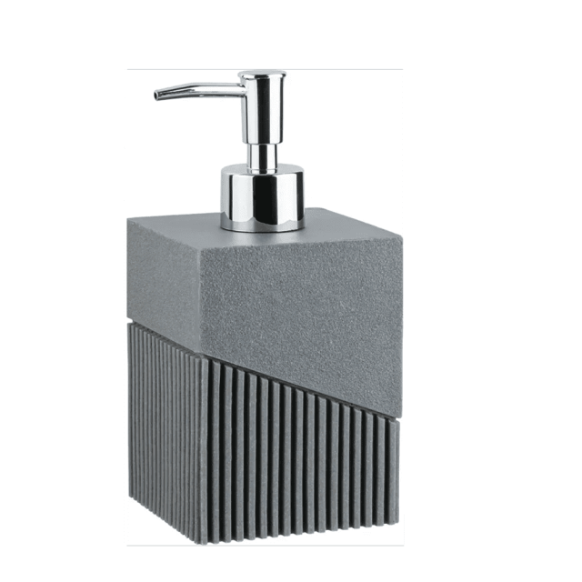 Дозатор для жидкого мыла Perfecto Linea Element 35-618100 серый 450 мл