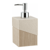 Дозатор для жидкого мыла Perfecto Linea Element 35-618101 бежевый 450 мл