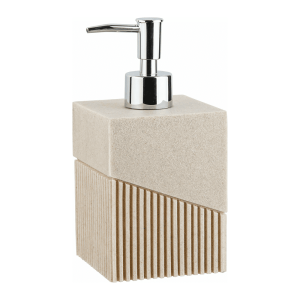 Дозатор для жидкого мыла Perfecto Linea Element 35-618101 бежевый 450 мл