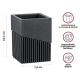 Стакан Perfecto Linea Element 35-618303 для зубных щеток черный