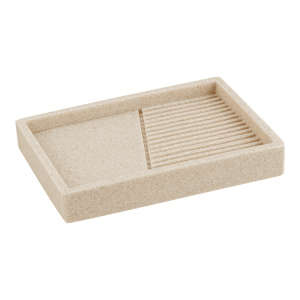 Мыльница Perfecto Linea Element 35-618401 бежевая