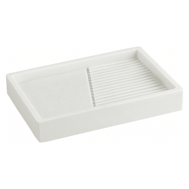 Мыльница Perfecto Linea Element 35-618402 белая