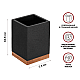 Стакан Perfecto Linea Wood Bliss 35-720102 для зубных щеток черный